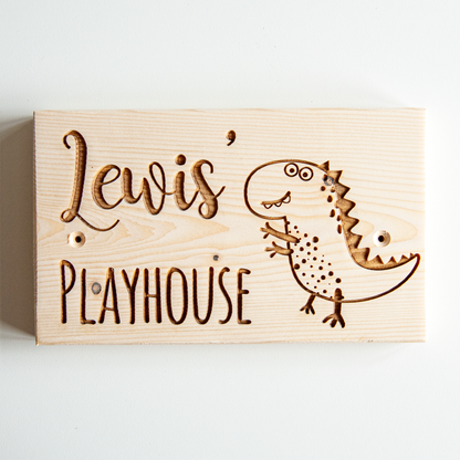 Personalised Wooden Sign – Custom Laser Engraved Wooden Plaque, Your Text Your Design